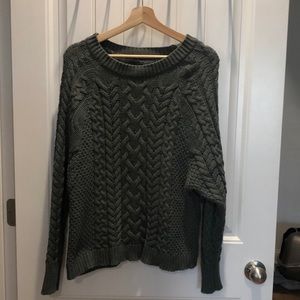 Aerie Green Sweater Pullover